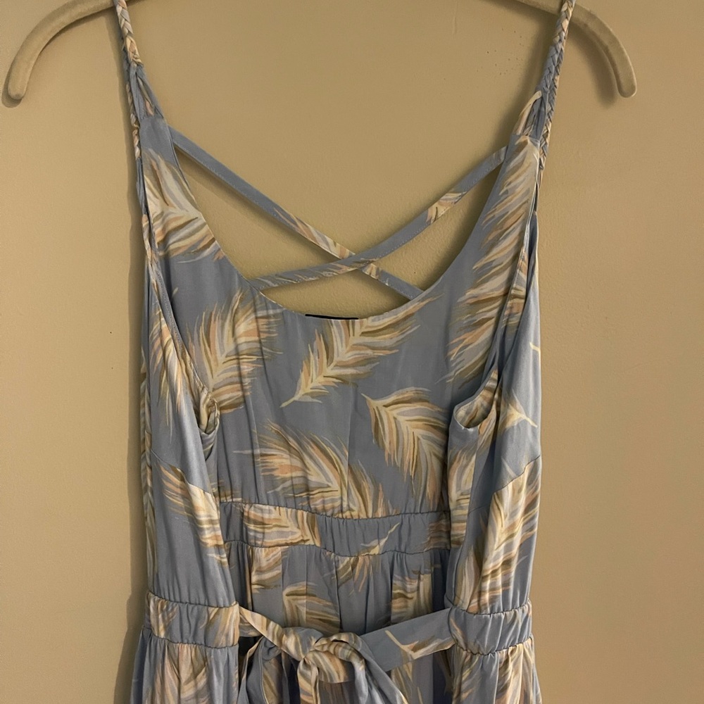 Torrid size 2 blue feather dress. New with tag - Picture 3 of 5